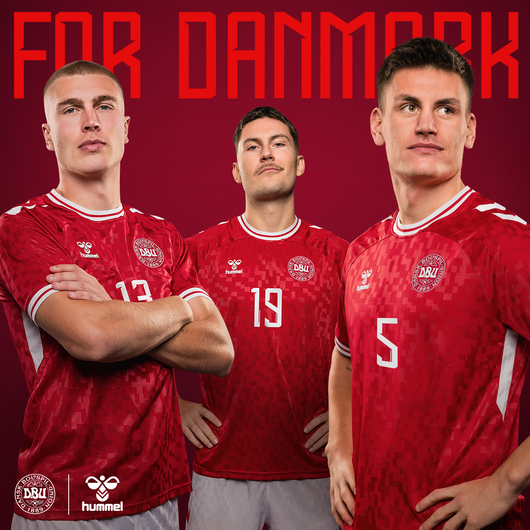 Introducing the new Danish national team jersey